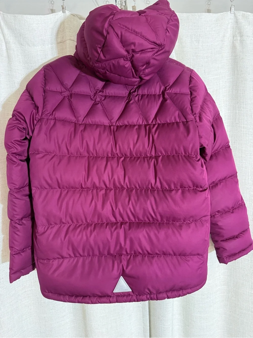 LL Bean Kids' Insulated Hooded Jacket - Berry